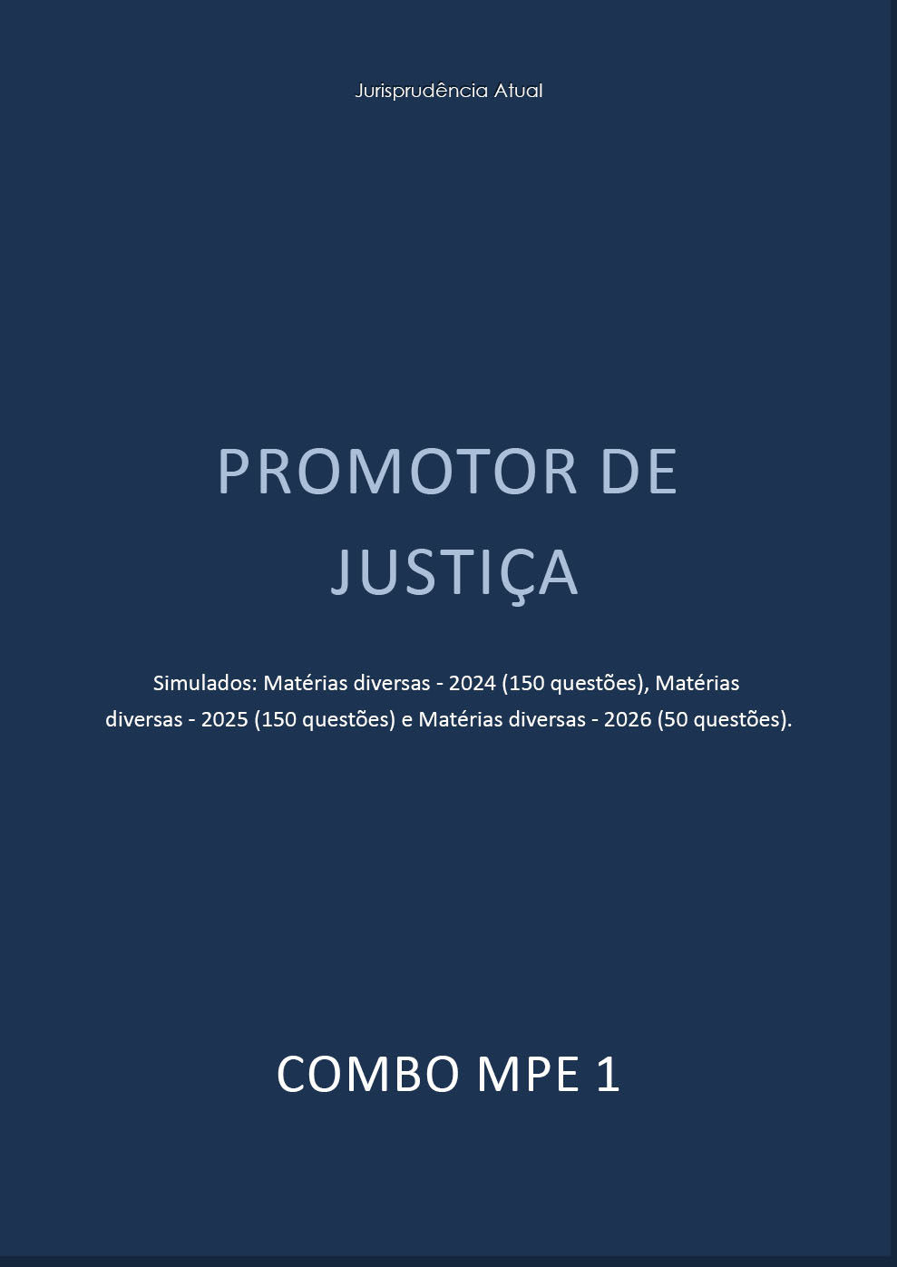 Combo 1 - Ministério Público Estadual