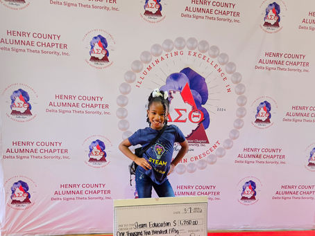 Zoria, Founder of STEAM Glow Squad, Wins 1st Place Jr. Tank Pitch Competition
