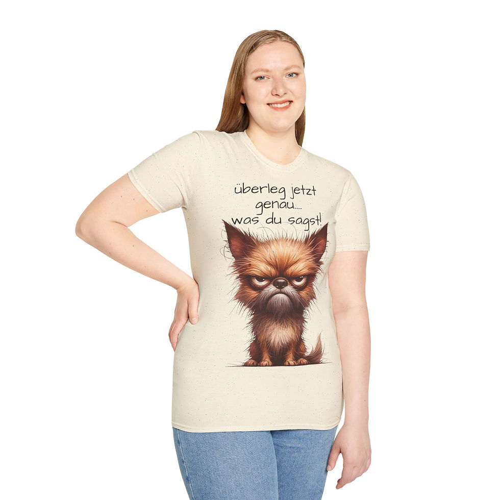 Miniaturbild: Ein Blick, tausend Worte – dein neues Lieblingsshirt😄🐾