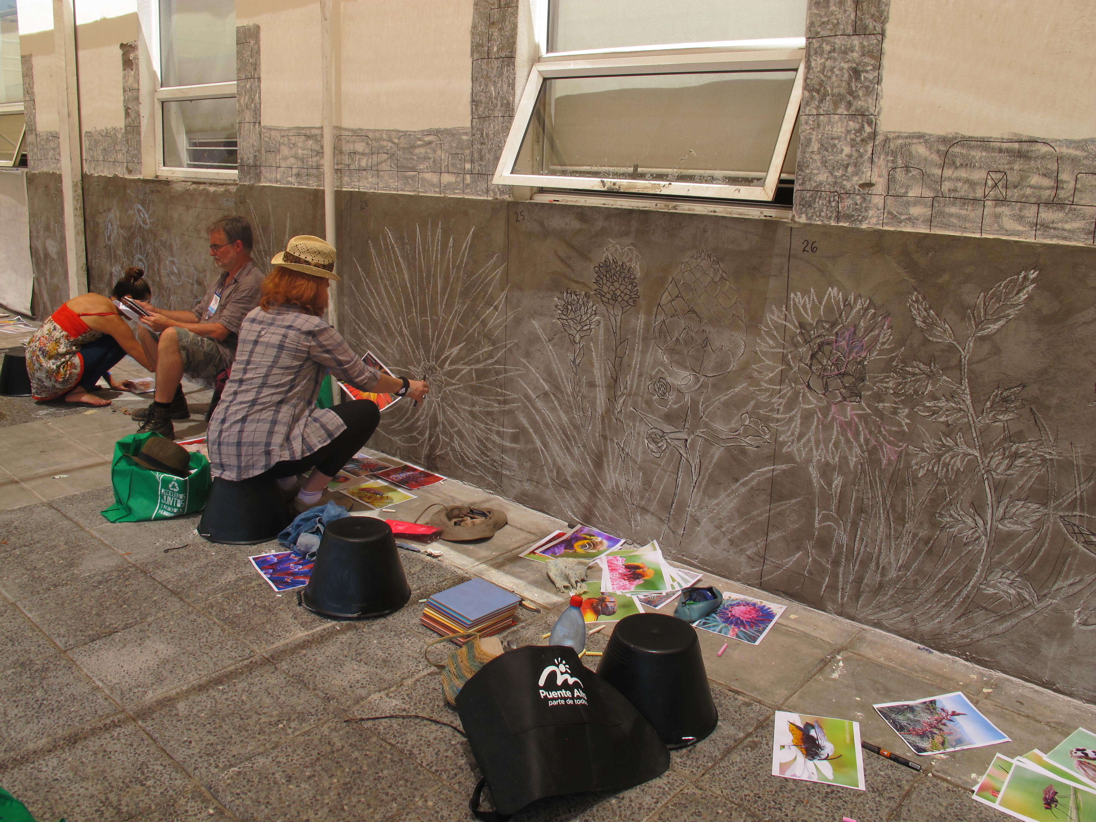 1st Urban Mosaic Intervention, Chile