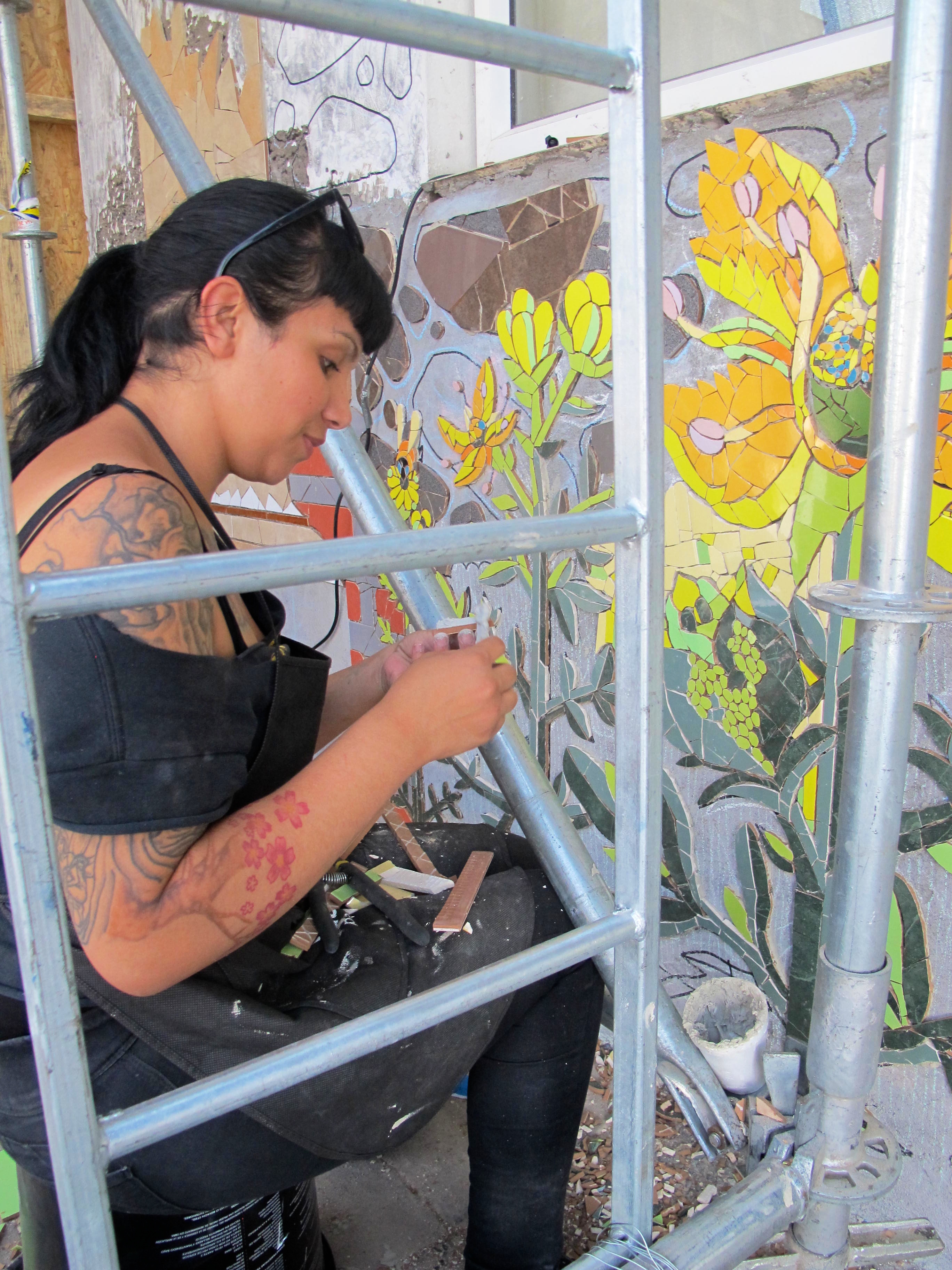 1st Urban Mosaic Intervention, Chile