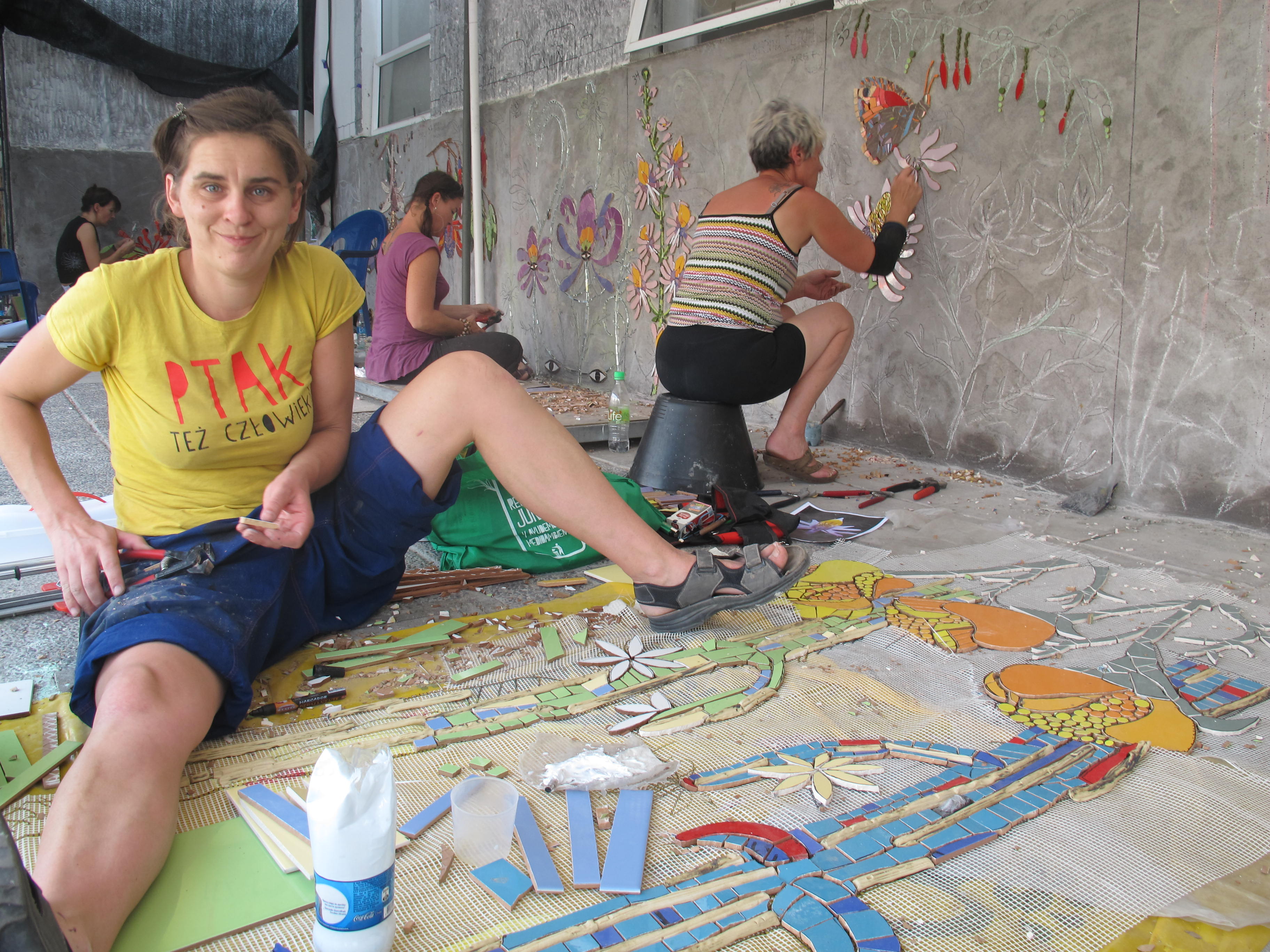 1st Urban Mosaic Intervention, Chile