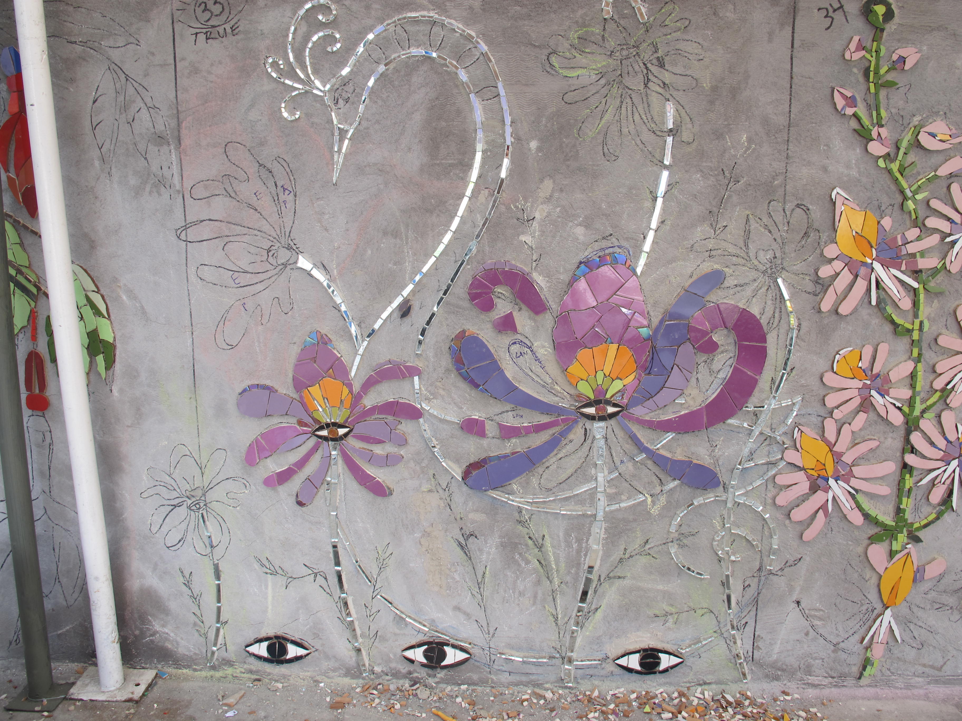 1st Urban Mosaic Intervention, Chile