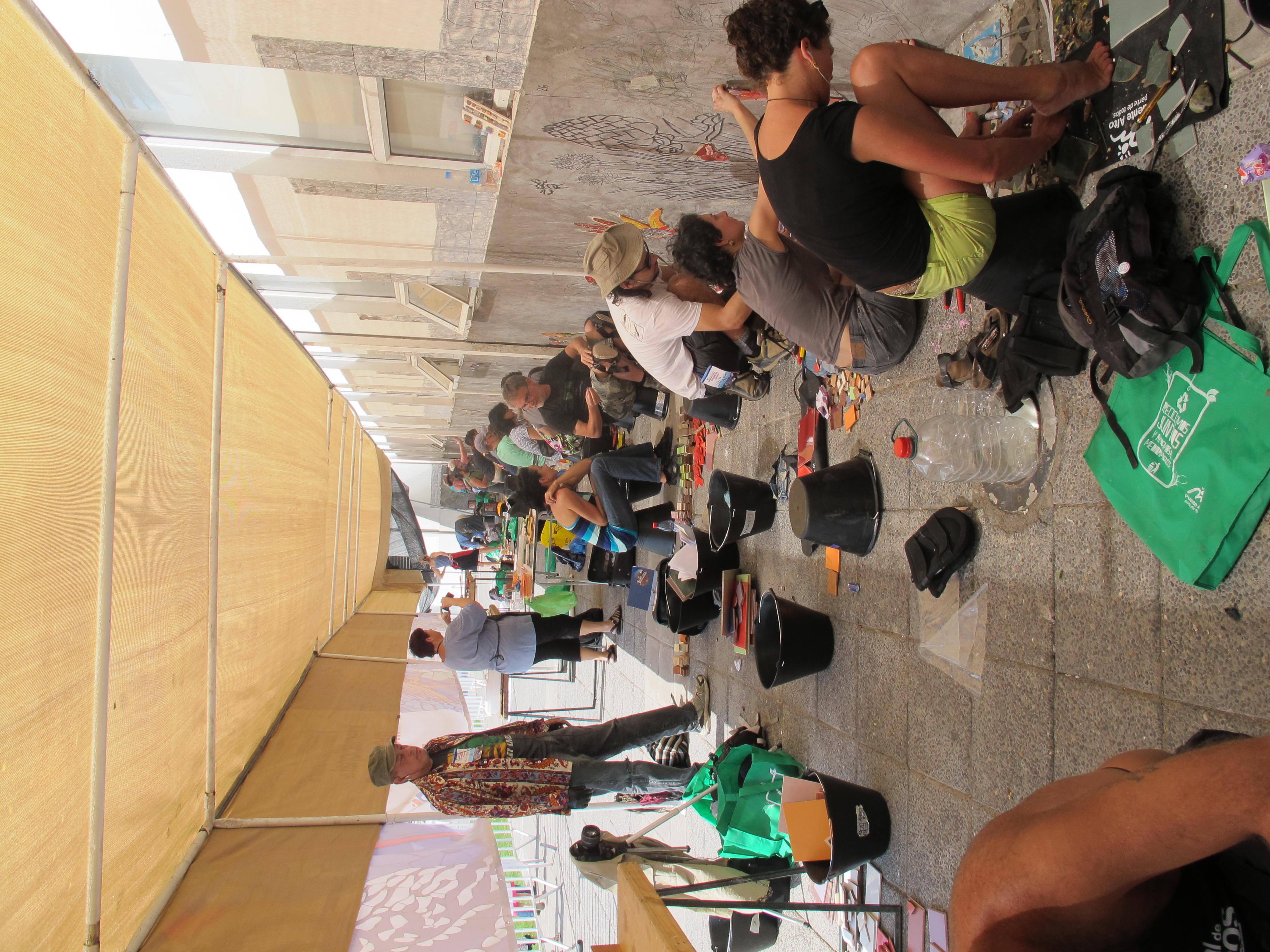 1st Urban Mosaic Intervention, Chile