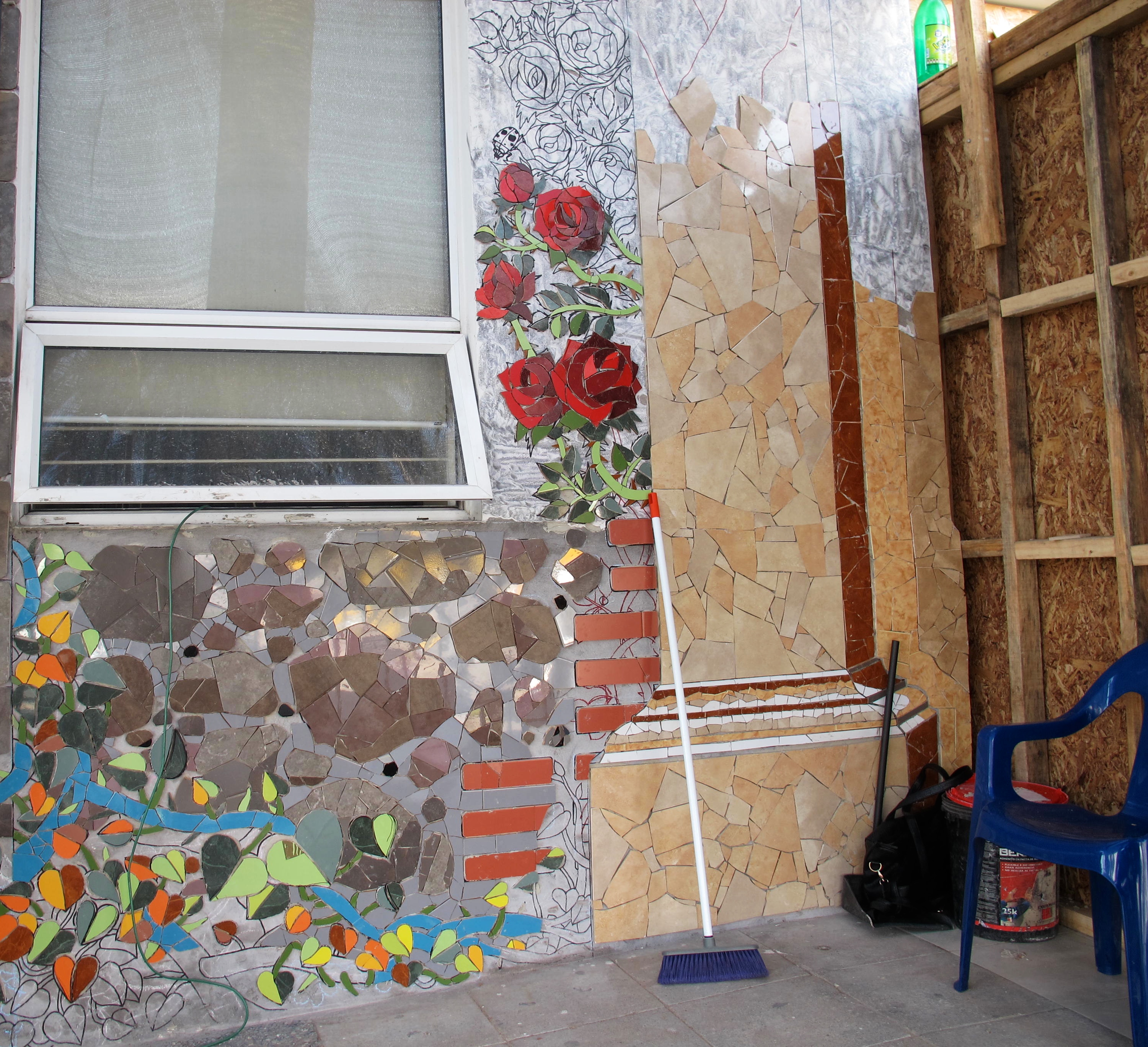 1st Urban Mosaic Intervention, Chile