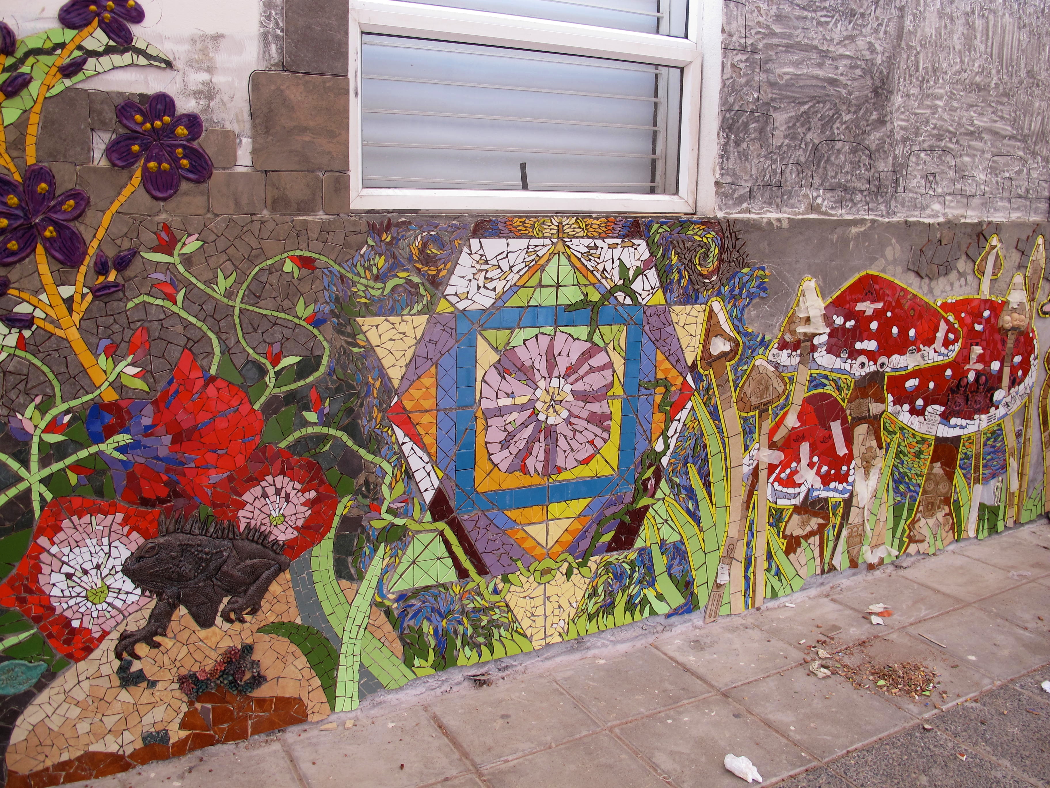 1st Urban Mosaic Intervention, Chile