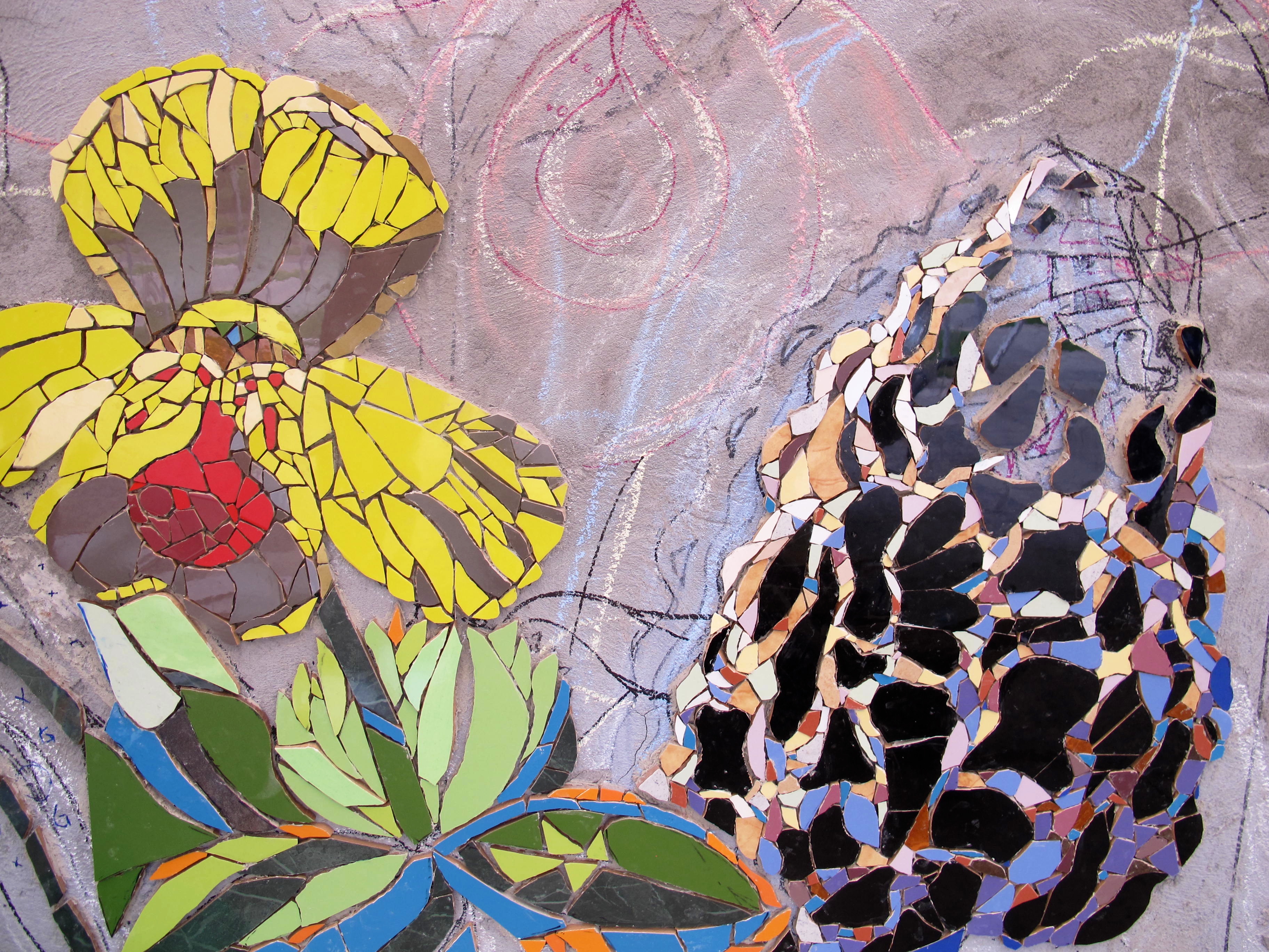 1st Urban Mosaic Intervention, Chile