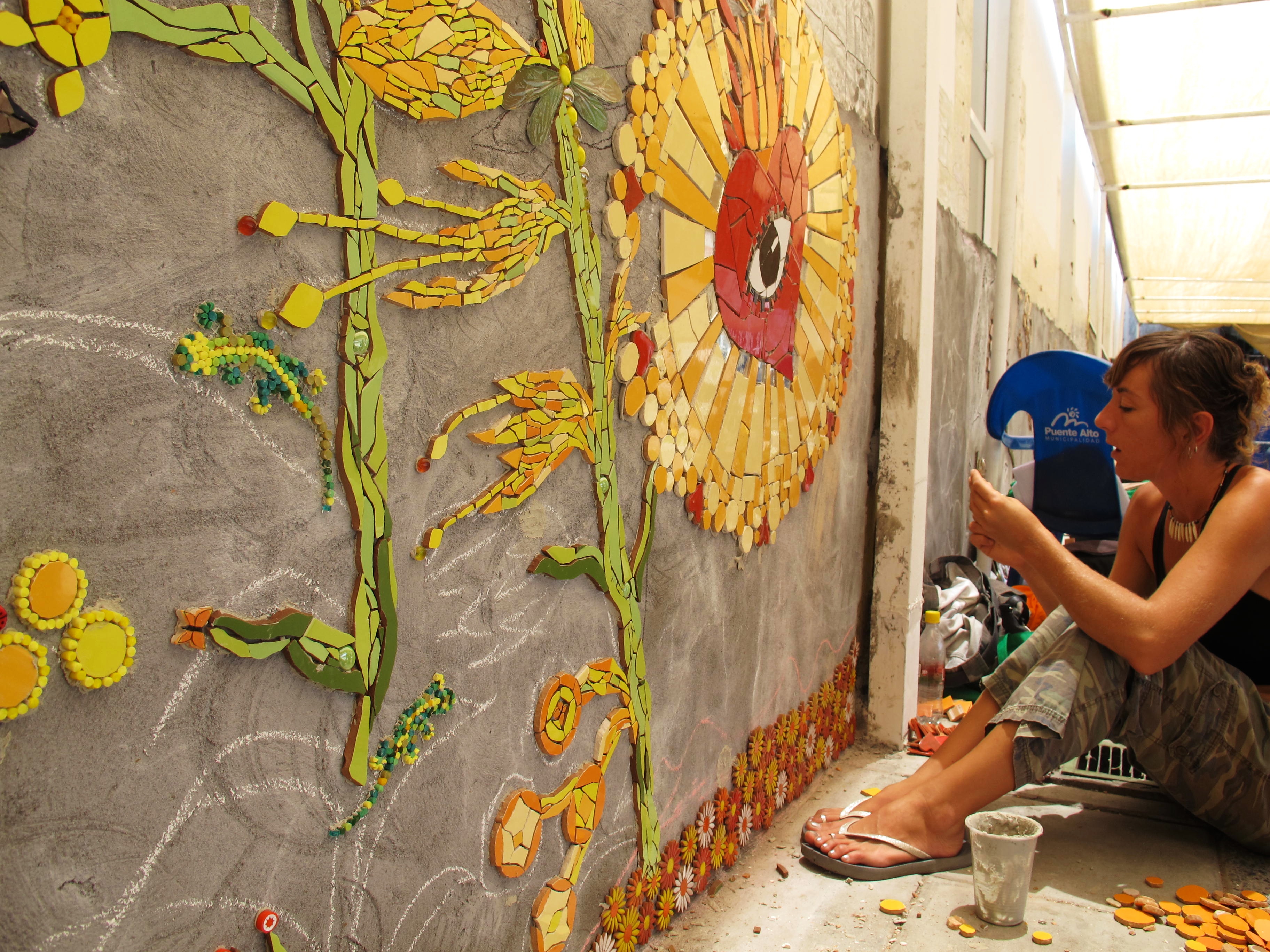 1st Urban Mosaic Intervention, Chile