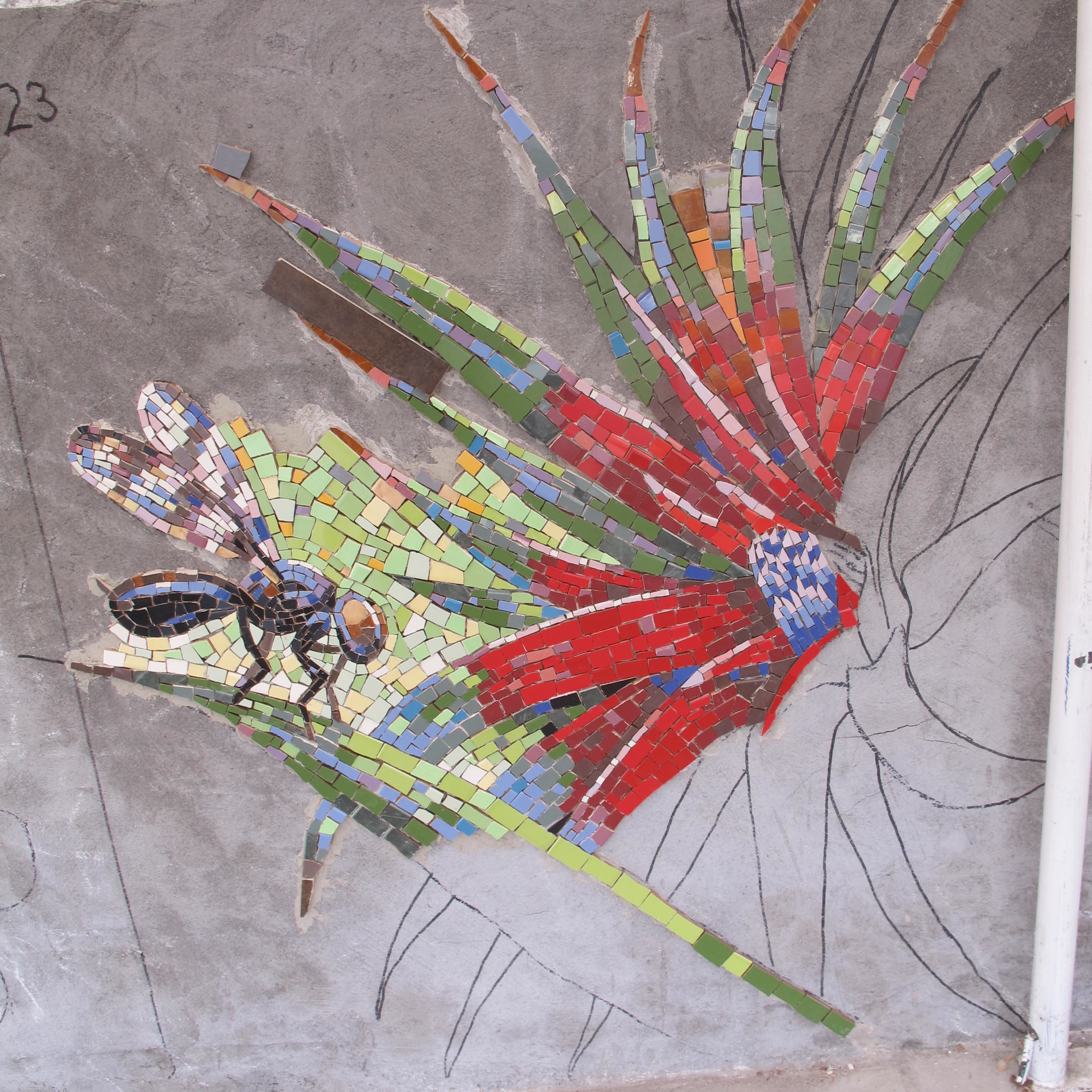1st Urban Mosaic Intervention, Chile