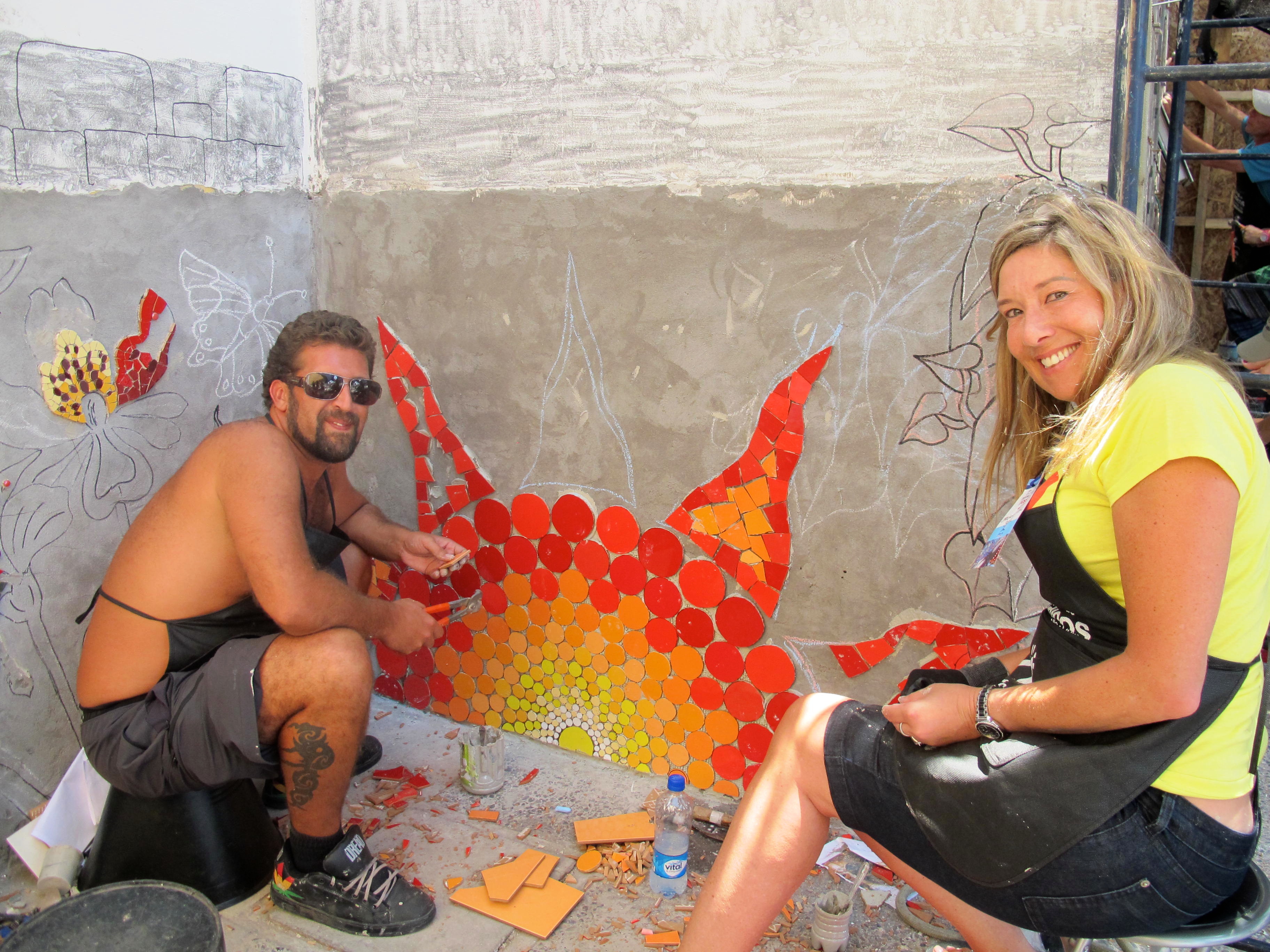 1st Urban Mosaic Intervention, Chile