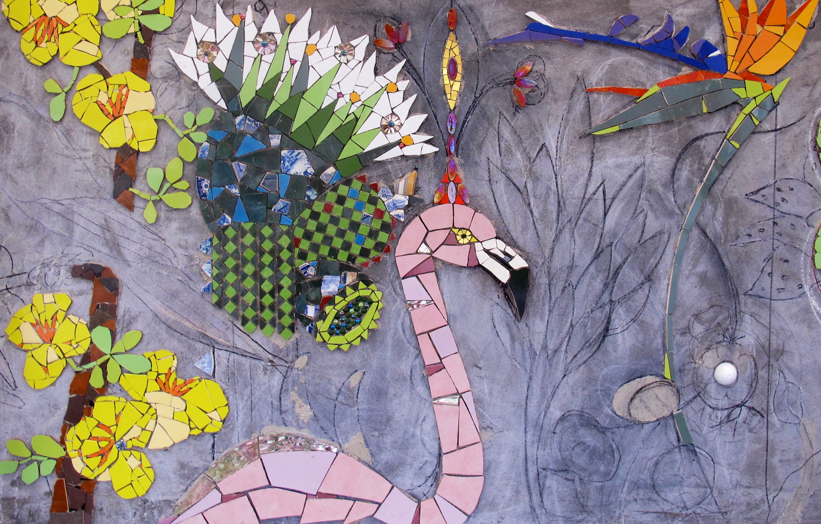 1st Urban Mosaic Intervention, Chile