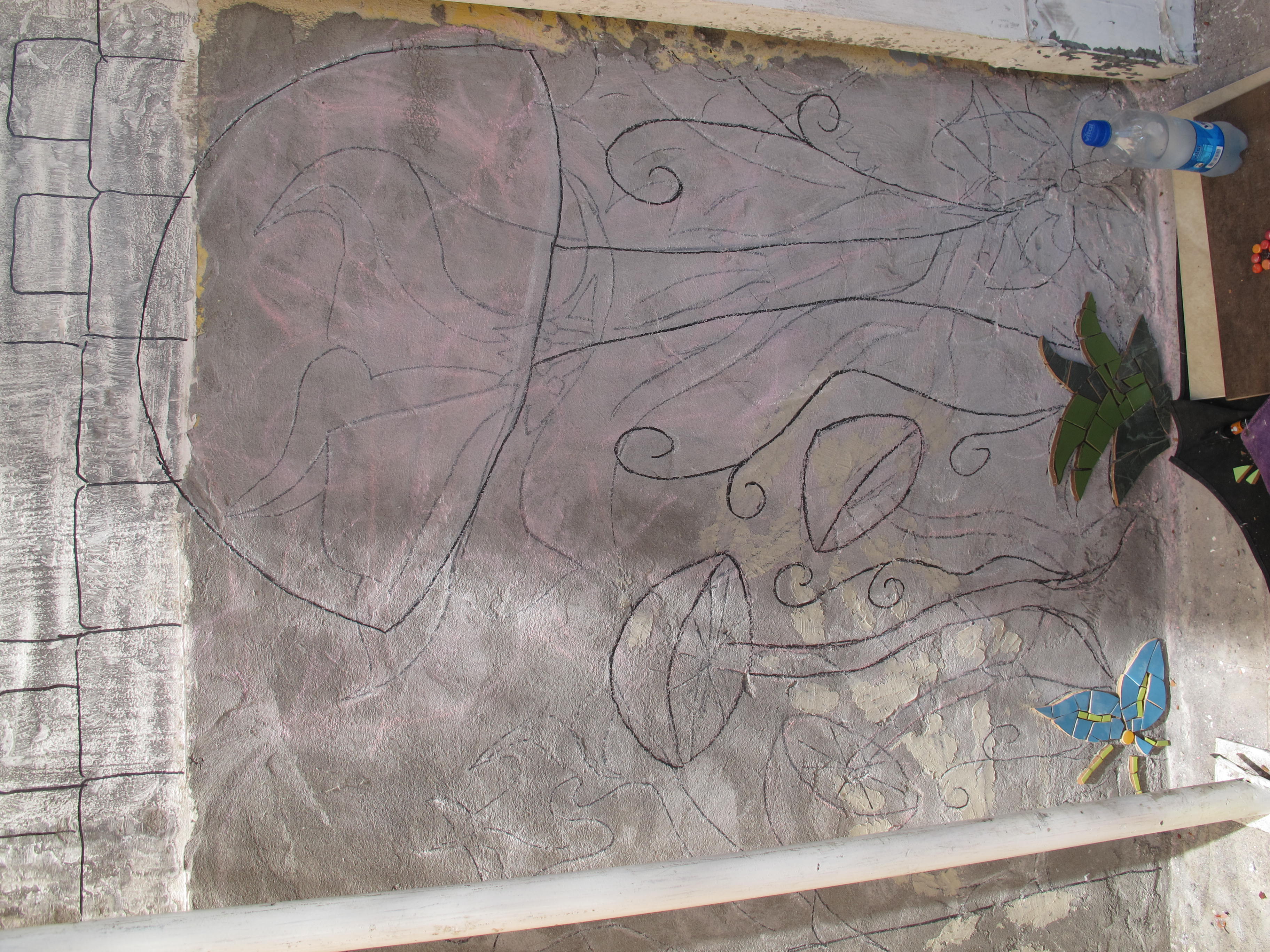 1st Urban Mosaic Intervention, Chile