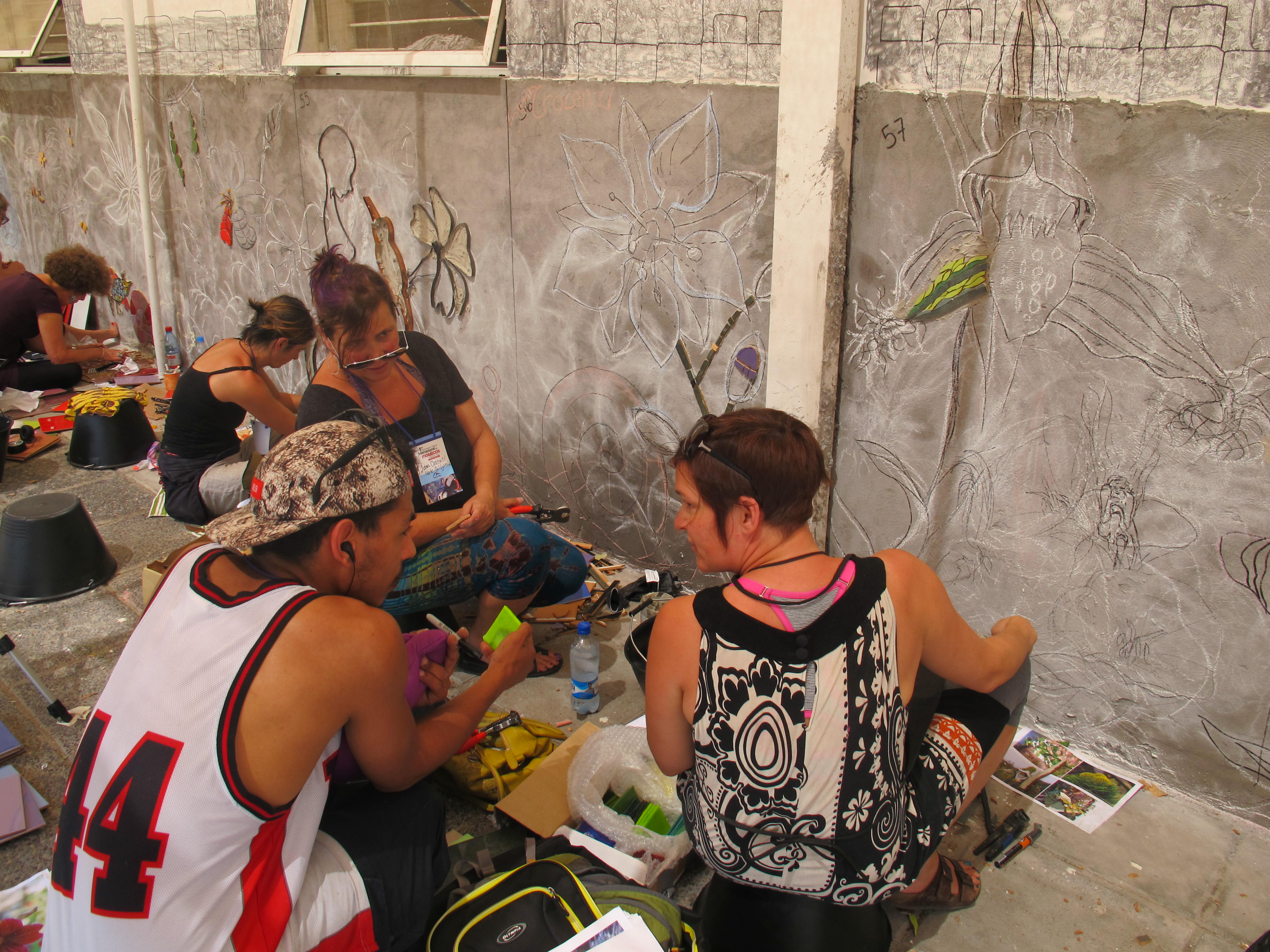 1st Urban Mosaic Intervention, Chile
