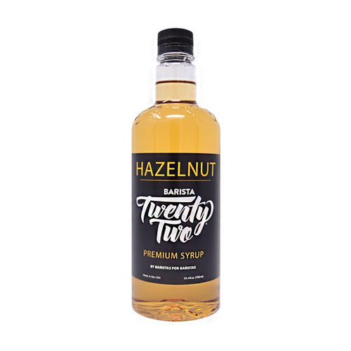HAZELNUT SYRUP 750mL | Barista22