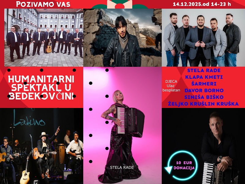 Humanitarni spektakl u Bedekovčini: sportski duh, glazba i veliko srce za “Da kuća bude DOM”