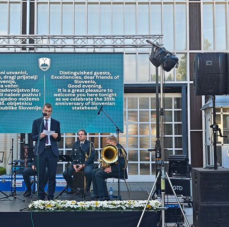 Svečano obilježena 35. obljetnica Dana državnosti Republike Slovenije u Zagrebu
