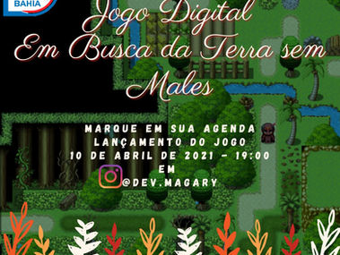 Em busca da terra sem males - live de lançamento do jogo digital