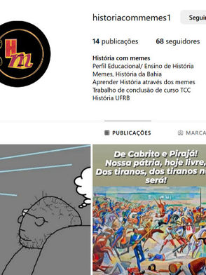 História com Memes