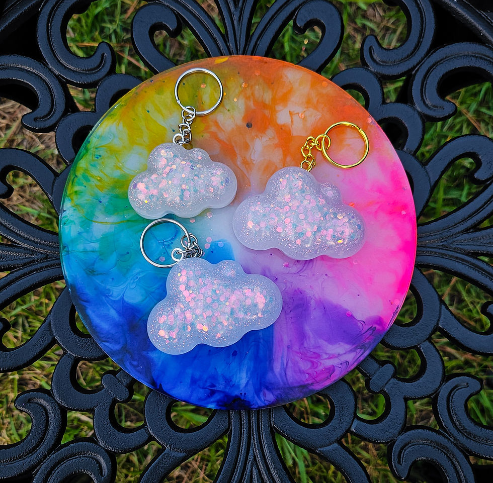 Thumbnail: Stardust Cloud Keychains 🌥✨️