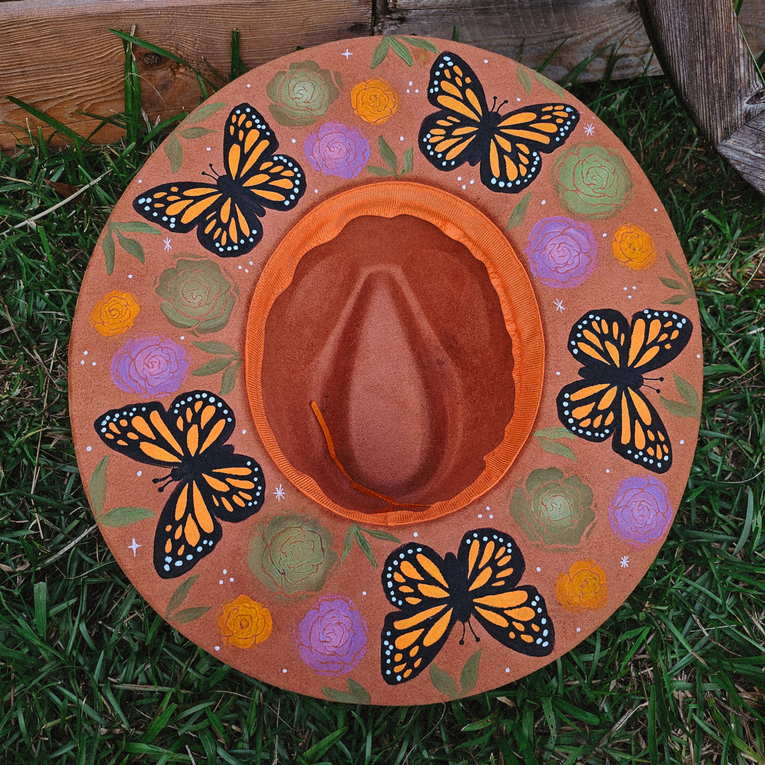 Monarch Garden Hat 🦋✨️