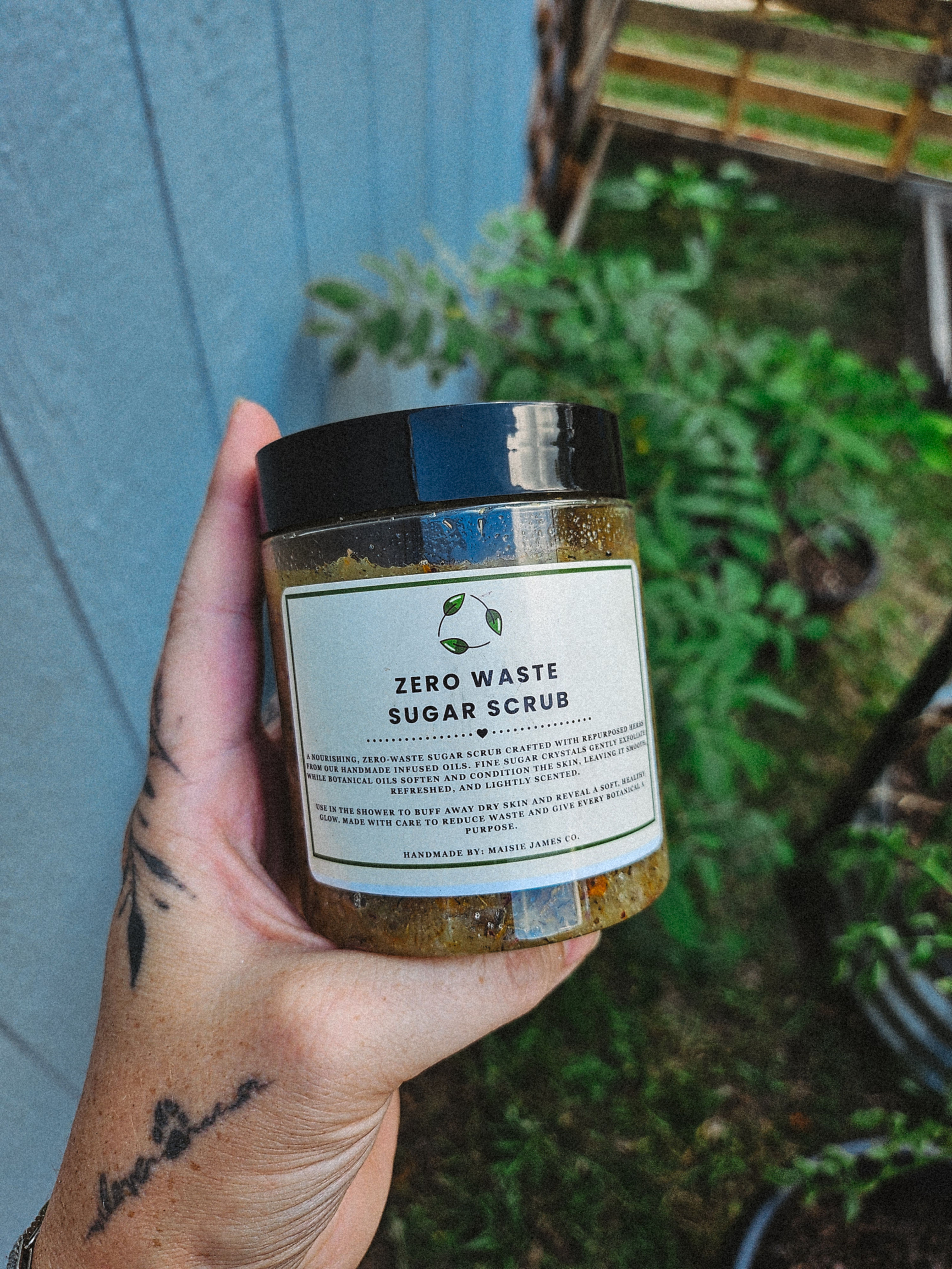 Zero Waste Sugar Scrub