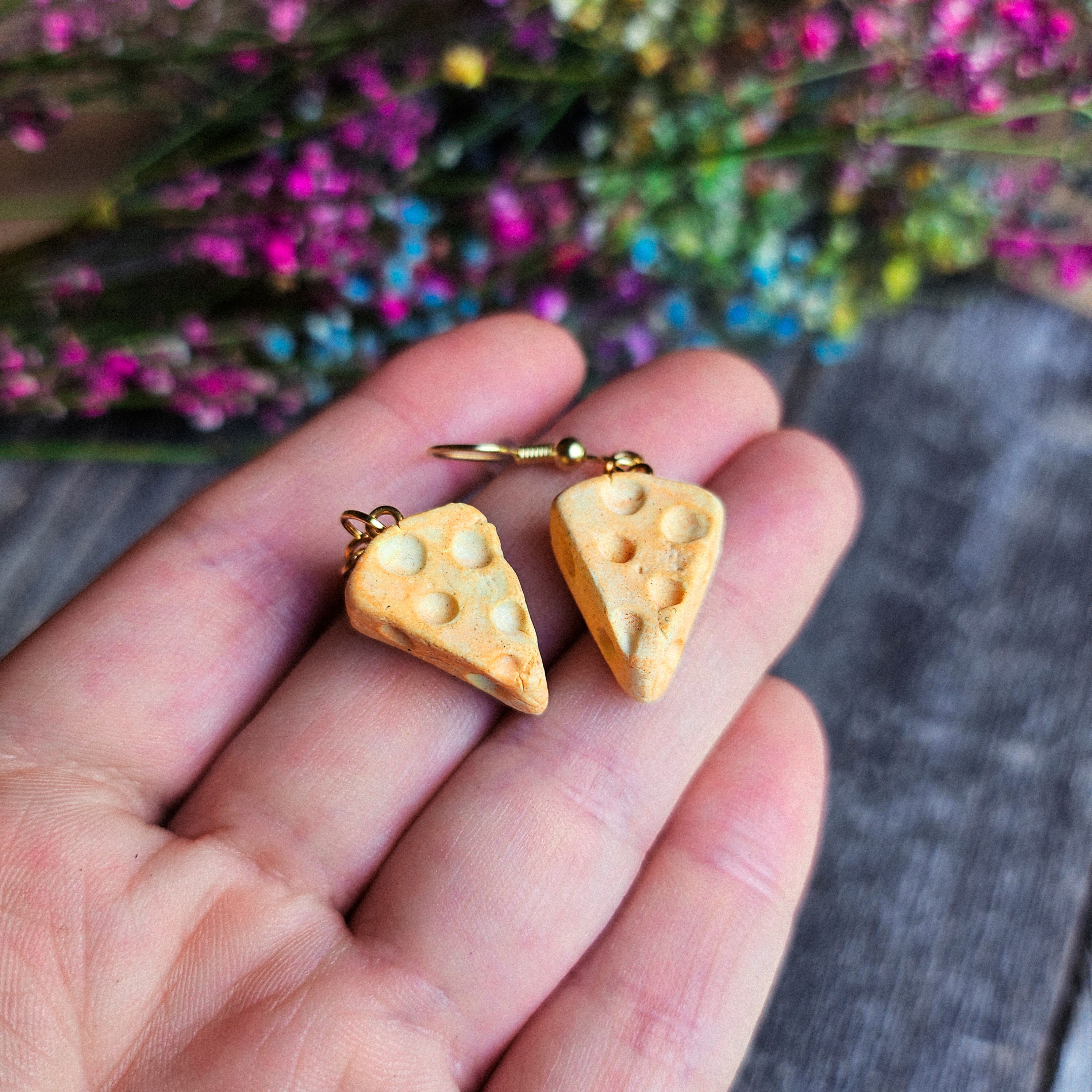 Cheese, Please! Earrings