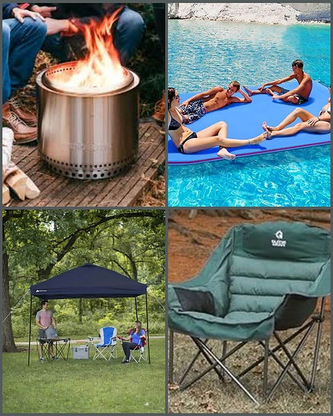 Additional camping enhancements to complement Blackstone griddle rental