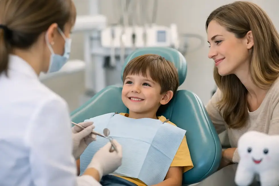 Primera cita odontológica niños: qué esperar