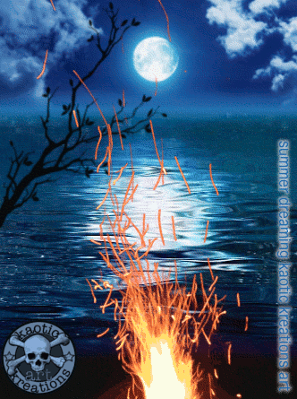loop water moon fire