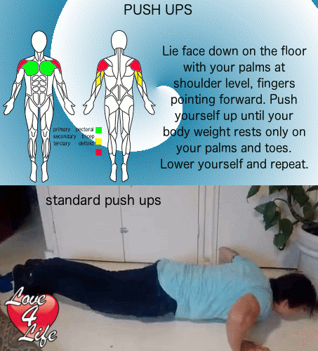 push ups loop