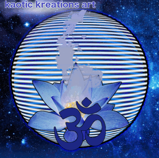 lotus smoulder smoke yoga loop gif