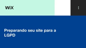 Preparando seu site para a LGPD