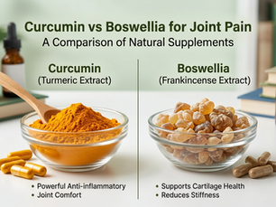 Curcumin vs. Boswellia for Joint Pain:Which Ingredient Works Better for Indian Bodies?