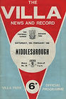 🟥 10 Feb 1968, Villa 0-1 Boro, Villa Park