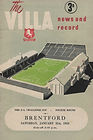 🟨 31 Jan 1953, Villa 0-0 Brentford, Villa Park