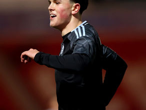 Bradley Burrowes celebrates scoring as Villa beat Doncaster in the FA Youth Cup 3rd Round