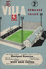 🟩 29 Aug 1960, Villa 2-1 West Ham, Villa Park