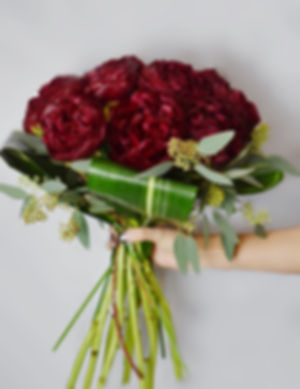 Wrapped Mysterious Peonies