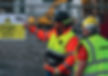 Construction workers on site