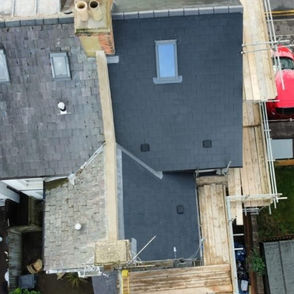 New roof work