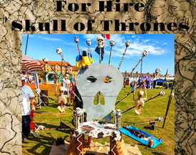 'Skull of Thrones' for hire poster