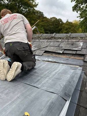 2 dormers renovated and rubber roofs fitted in Marsden, West Yorkshire