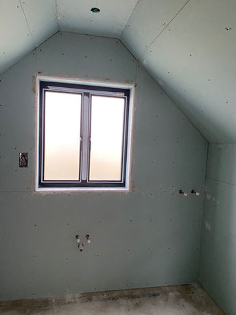 Plasterboarding services by Apex Carpentry