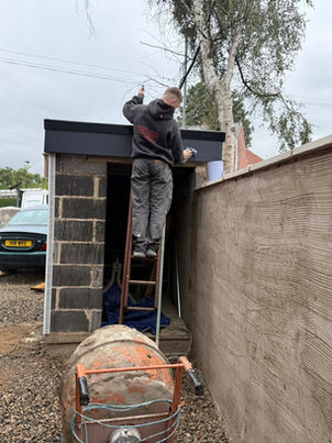 Rubber roof fitted in Barnsley