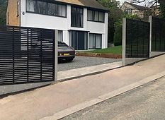 New driveway