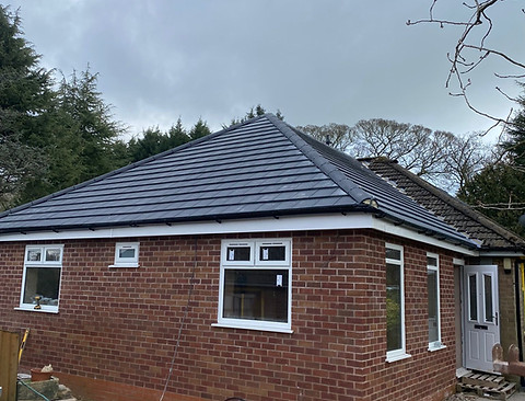 House extension during build