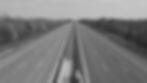 Long stretch of motorway