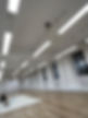 Large meeting hall with new lighting installation