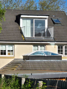 Balcony on loft conversion