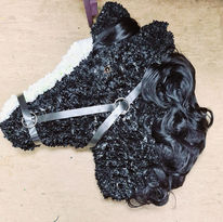 Horse theme funeral flowers